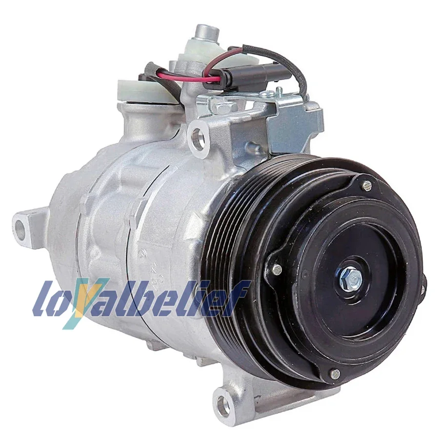 Фото Компрессор кондиционера 6SAS14C для Mercedes-Benz C E GLC W213 13-19 A0008303902 A0008304002 A0008306700 A0008303002 A0008306700 №1