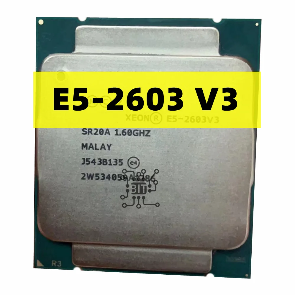 

Бывший в употреблении Xeon E5-2603v3 E5 2603 v3 1,6 ГГц шестиядерный шестипоточный ЦПУ процессор 15M 85W LGA 2011 Бесплатная доставка