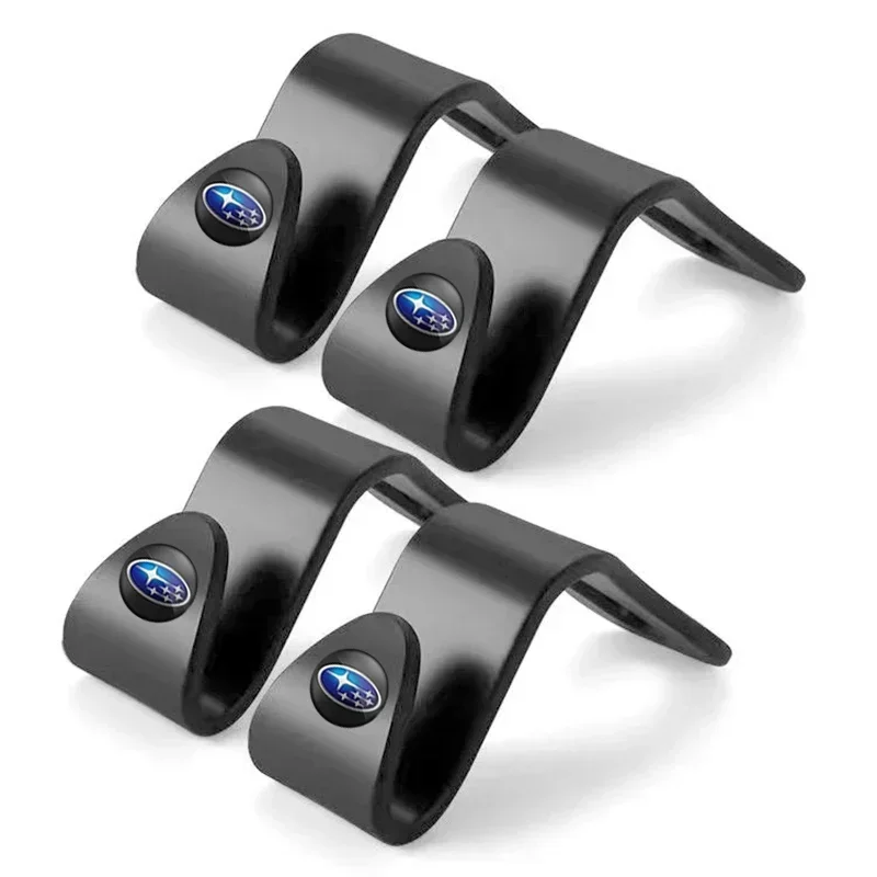 

ABS крючки для спинки автомобильного сиденья, органайзерные крючки, держатели для Subaru WRX Forester XV Outback Impreza STI Legacy BRZ Tribeca