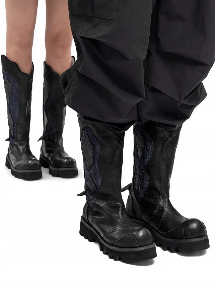 Ботинки мужские из натуральной кожи