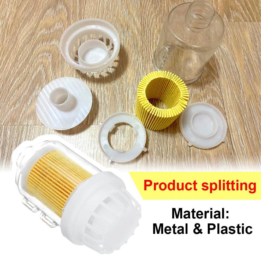 

25mm Diesel Parking Heater Transparent Yellow Air Intake Filter Silencer For Webasto Dometic Eberspacher Heaters Accessories