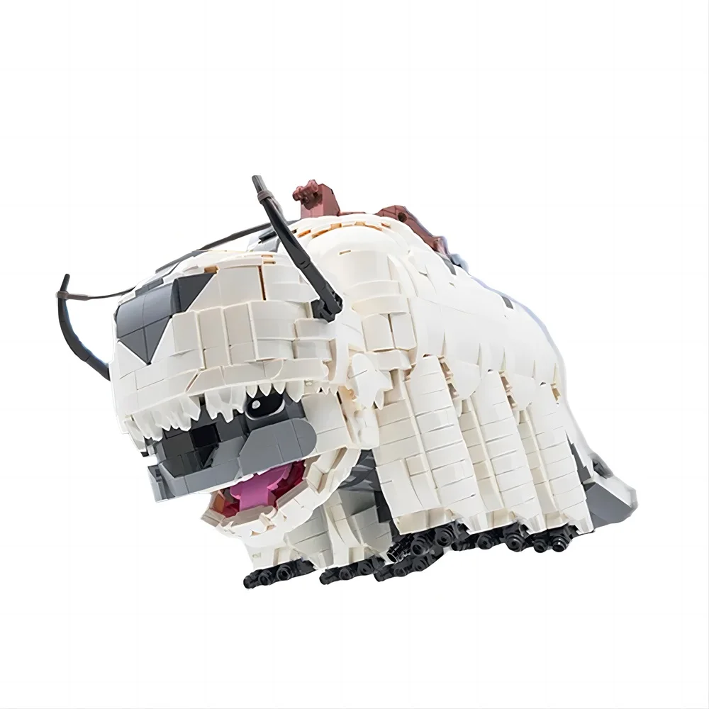 Игрушечный конструктор MOC Последний воздушный шар каппа небо бизон набор