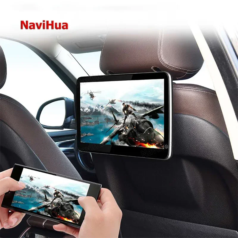 Navihua Android Подголовник с сенсорным экраном M onitor Заднее сиденье Развлечения