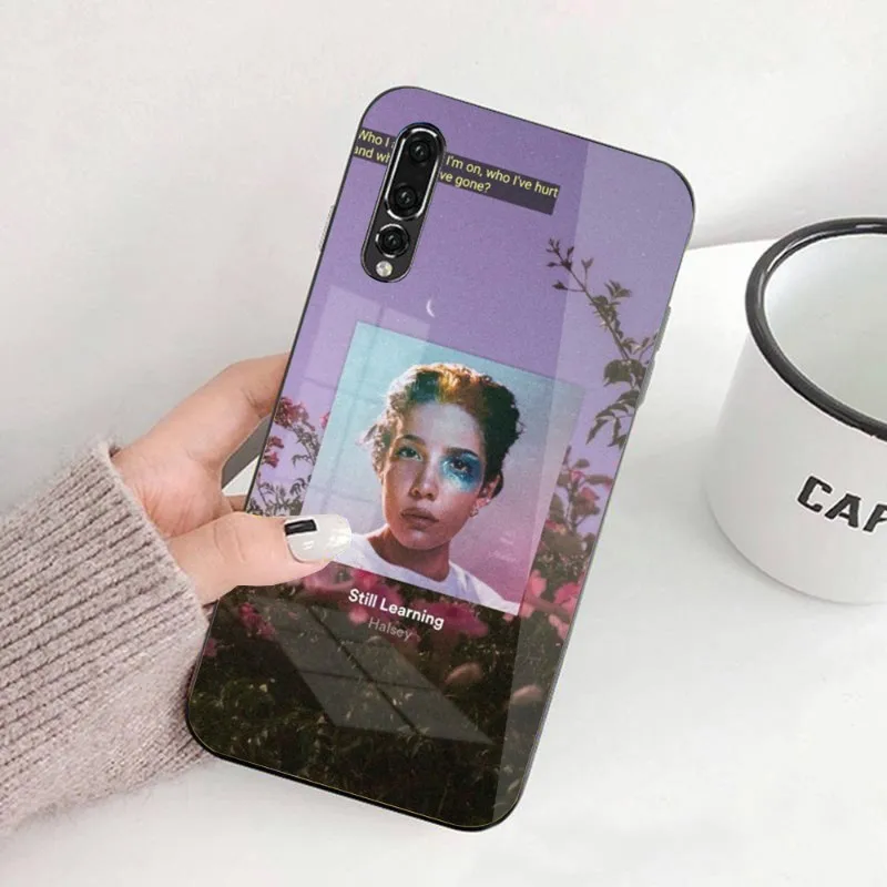 Badlands Halsey Phone Case For Huawei P50 P40 P30 P20 Pro Mate 40 30 20 Pro Nova 9 8 7 PC Glass Phone Cover images - 6