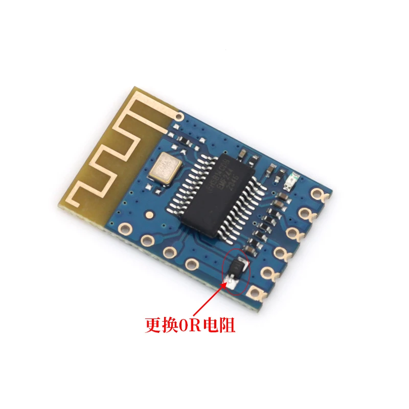Фото JDY-62A Мини Bluetooth-совместимый BLE 5,0 стерео аудио беспроводной модуль плата JDY 62 для Android IOS автоматический сон №4