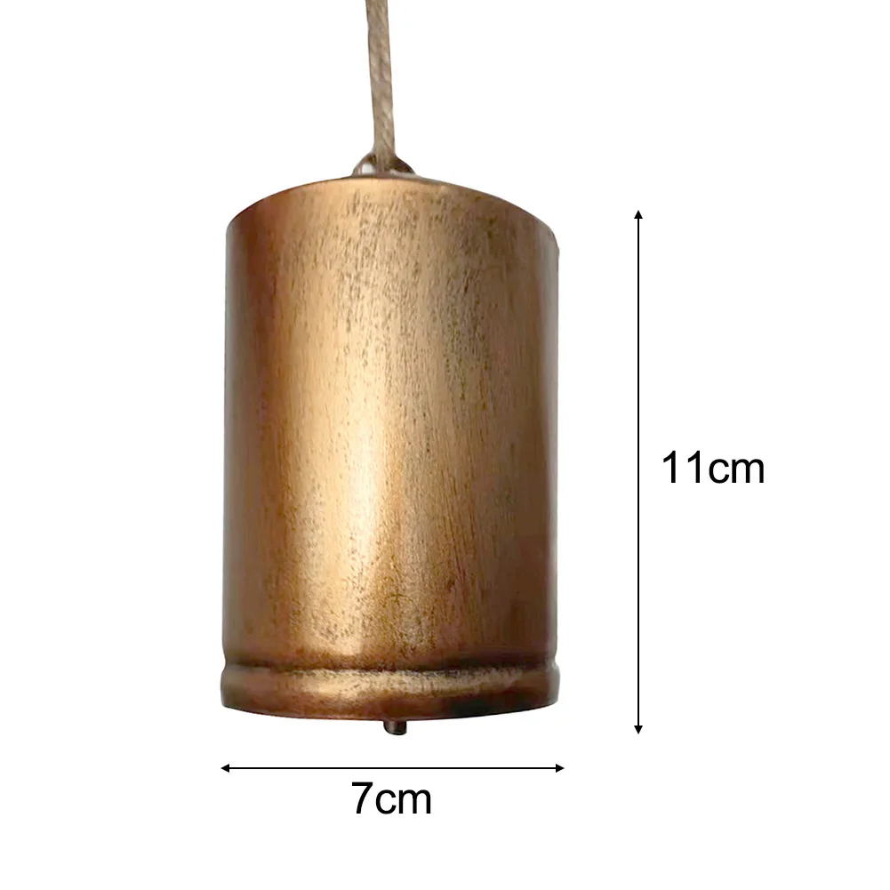 

Garden Décor Bell 11*7cm.8*5cm 5.5*3.7cm Size Bells Decoration Brand New Covering Of Brass Durable Golden Colour