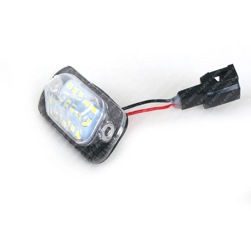 2Pcs water proof For VW Golf Mk3 Polo 3 Cabriolet Seat Ibiza Cordoba Vario 6K Error Free LED Number License Plate Lights lamp - купить по