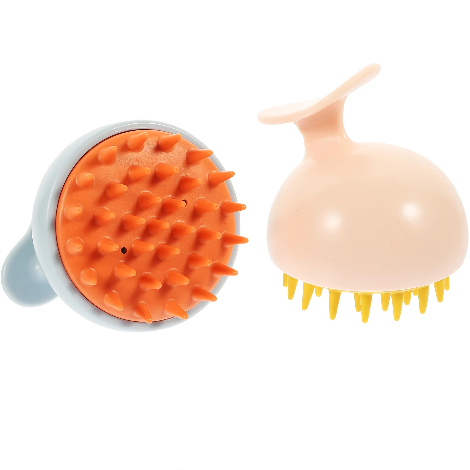 

Brush Scalphair Silicone Washshampoo Head Scrub Showerdandruff Exfoliation Scraper Portable Wear Resistant Exfoliator Compact