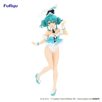 original vocaloid hatsune miku white bunny girl ver japan anime figure model toy action figure pvc model toy desktop ornaments
