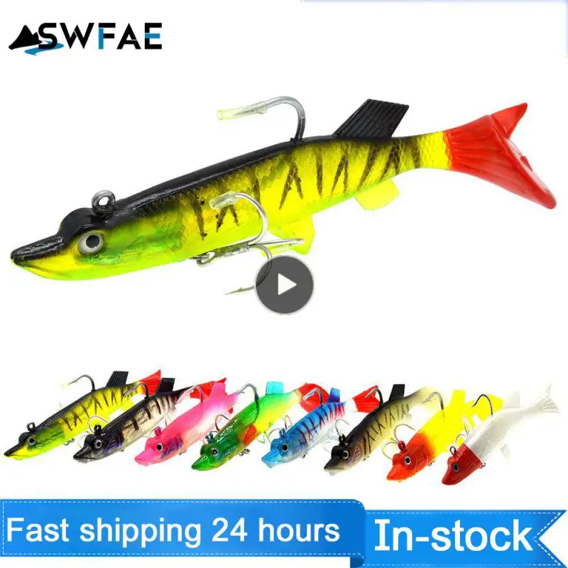 

Beautiful Swimming Bait Strong Penetrating Power Sharp Hook Lure Soft Bait Bionic Bait Fishing Supplies Strong Fish Lure