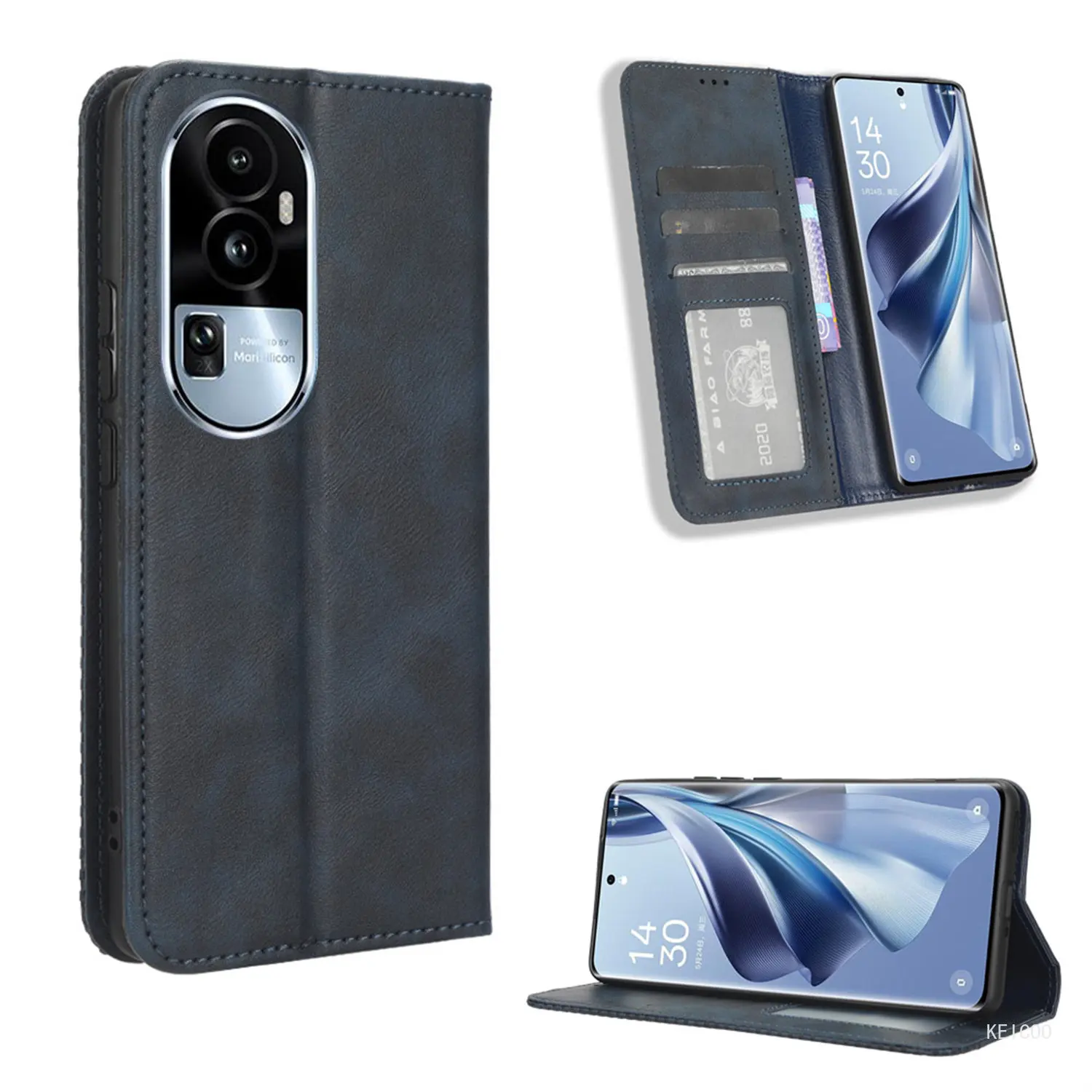 

Чехол-кошелек с отделением для карт для OPPO Reno10 Realme11 Pro Plus