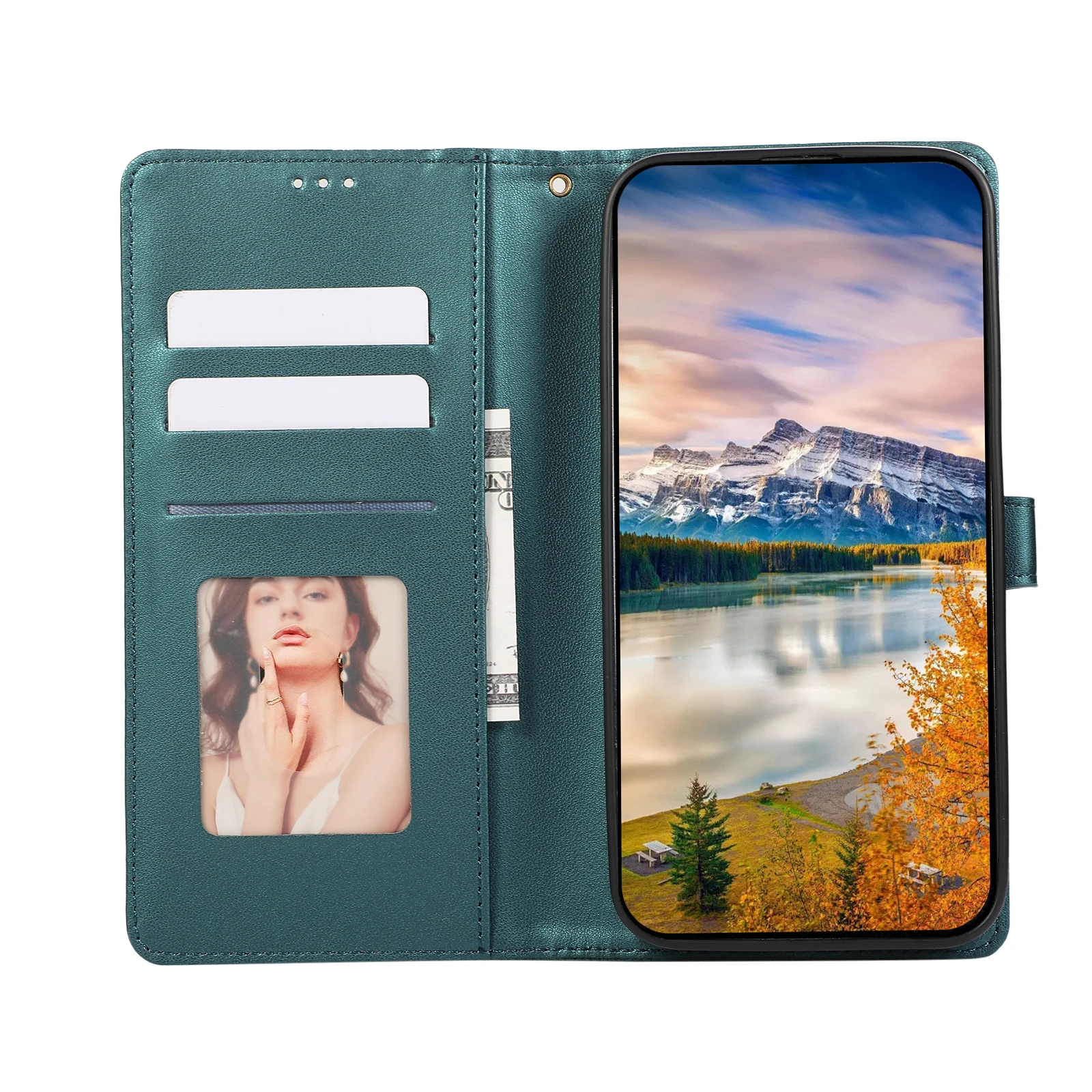 Роскошный квадратный Кожаный чехол-бумажник для Samsung Galaxy Note 10 Pro 20 Ultra с подставкой