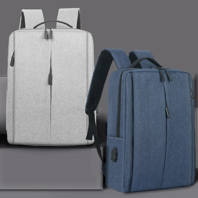 

2022 Men's Backpack Korean Trend Travel Leisure Student Schoolbag Simple Fashion Computer Bag Multifunctional Schoolbag