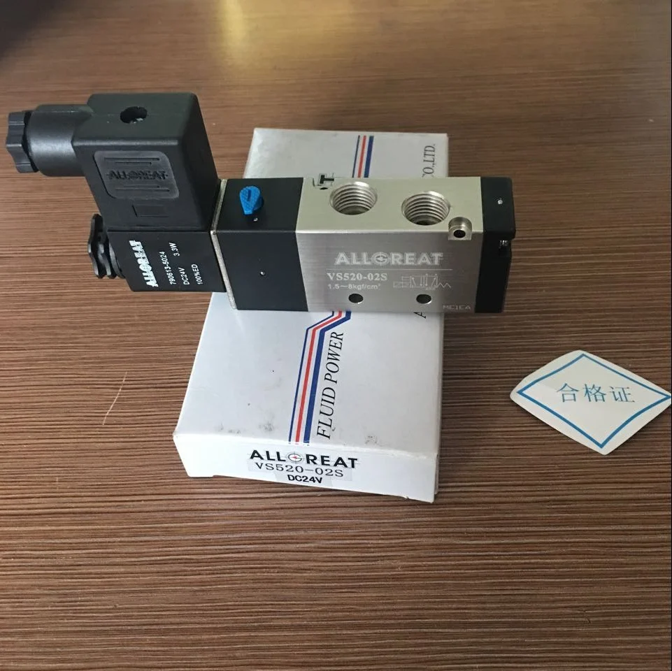 

Taiwan Ogrit Allgreat solenoid valve VS520-02S VM326-02R VM520-02-TB