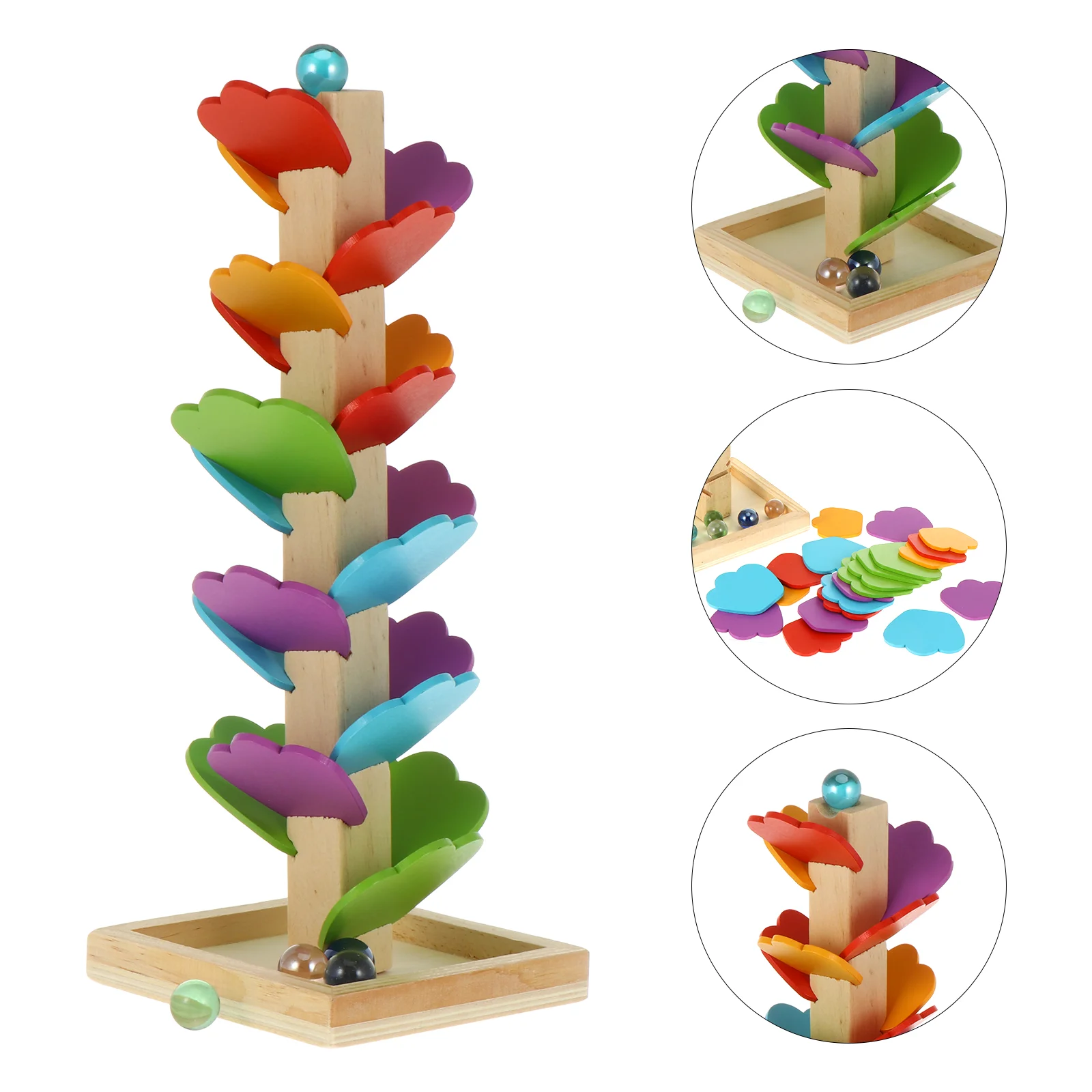 

1 Set Tree Shaped Run Toys Drop Educational Sliding Tower