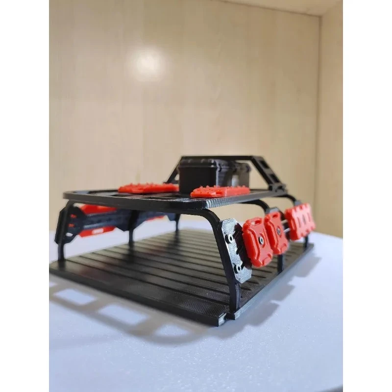 Фото Комплект для модификации заднего защитного бруса RC Off-Road для модели MN82 в масштабе 1/12, декоративная рама для имитации внедорожника, аксессуары для модернизации RC автомобиля. №2