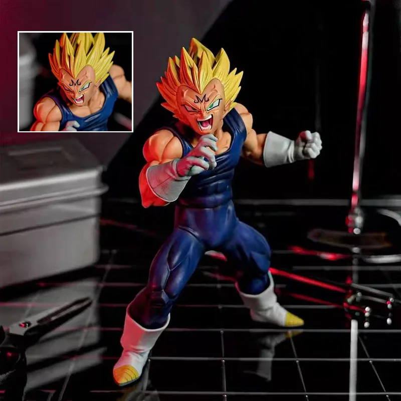 

Фигурка экшн-фигурки из аниме «Драконий жемчуг Z», Вегета, фигурка максмата, Вегета, Коллекционная модель из ПВХ 19 см, игрушки, подарки