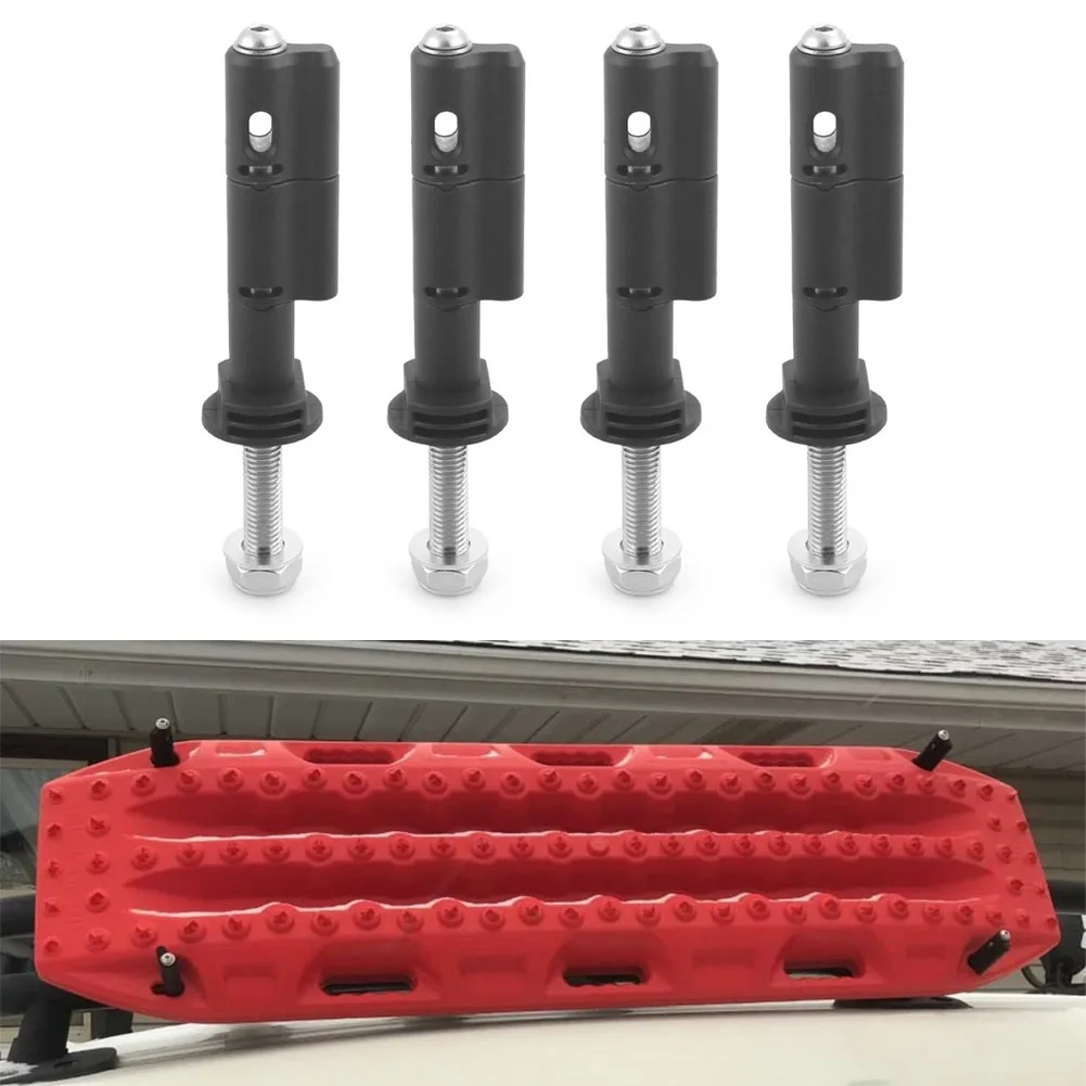 Фото Комплект из 4 монтажных шпилек для MaxTrax MKII (для буксировочных платформ) с болтами M10, 140 мм, с блокировкой и защитой от кражи №1