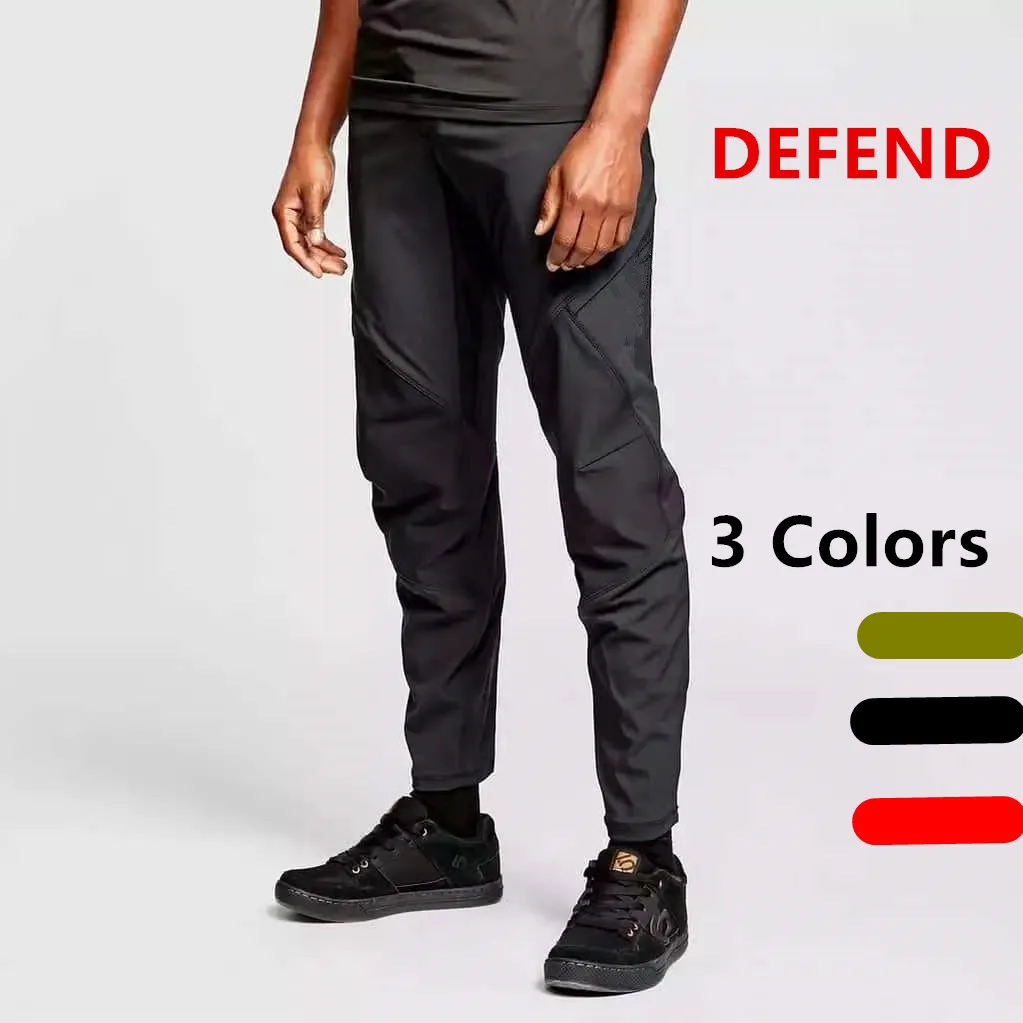 

2022 Defend MTB Pant Bicycle Ride Mountain Bike Trousers BMX Motorcycle Warm XC Cycling Pant de2