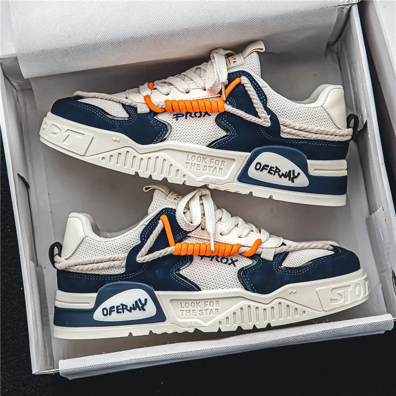 Мужские кроссовки на мягкой подошве Sprin модная трендовая обувь для бега тенниса