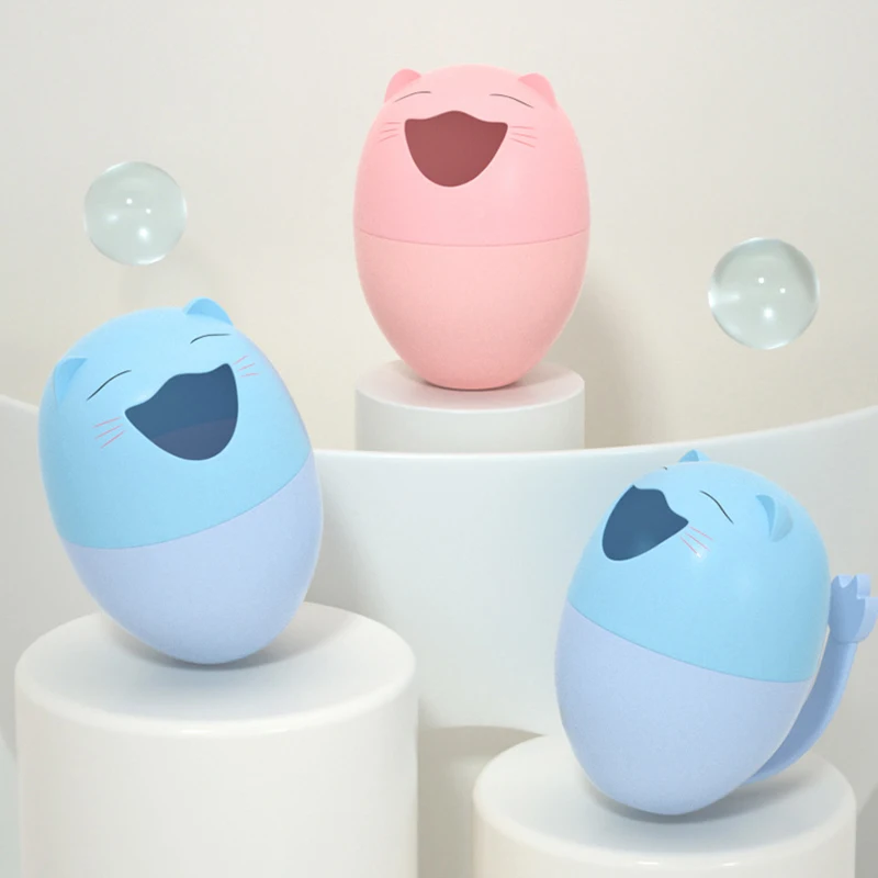 

Cartoon Shampoo Cup Cute Cat Baby Bath Cups Children Bathing Bailer Newborn Waterfall Rinser Spoons Washing Hair Tool Baby Items