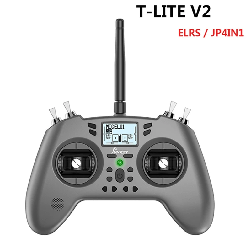 Jumper T-Lite V2 2.4Ghz 16CH Hall Sensor Gimbals Built-In ELRS Multi-Protocol Opentx Transmitter For RC Drone Airplane Parts