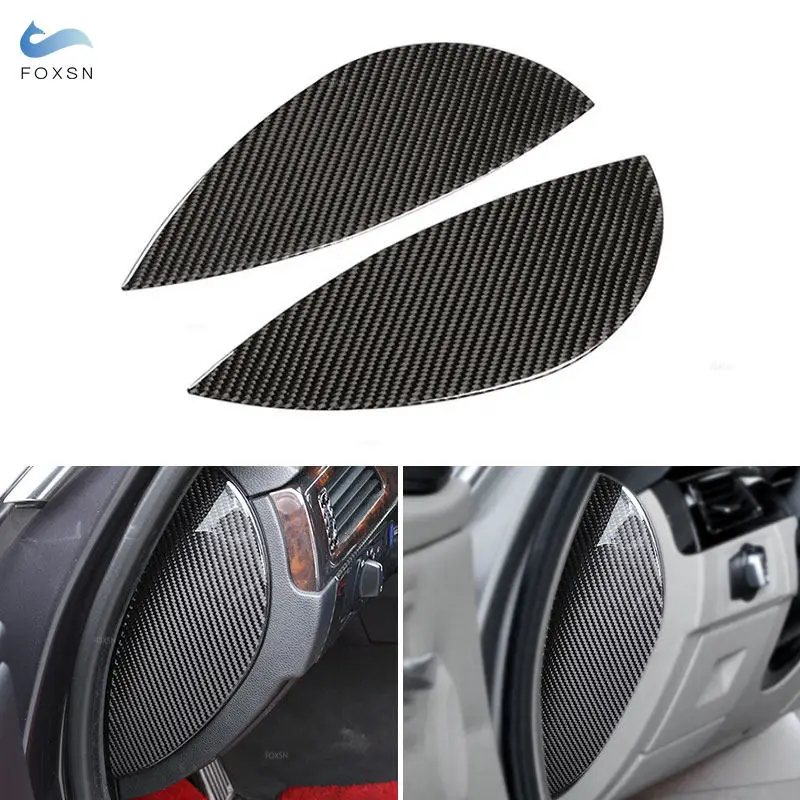

Для BMW 3 серии E90 2005 2006 2007 2008-2012 салон автомобиля передняя приборная панель с обеих сторон крышка панели отделка из углеродного волокна декоративная
