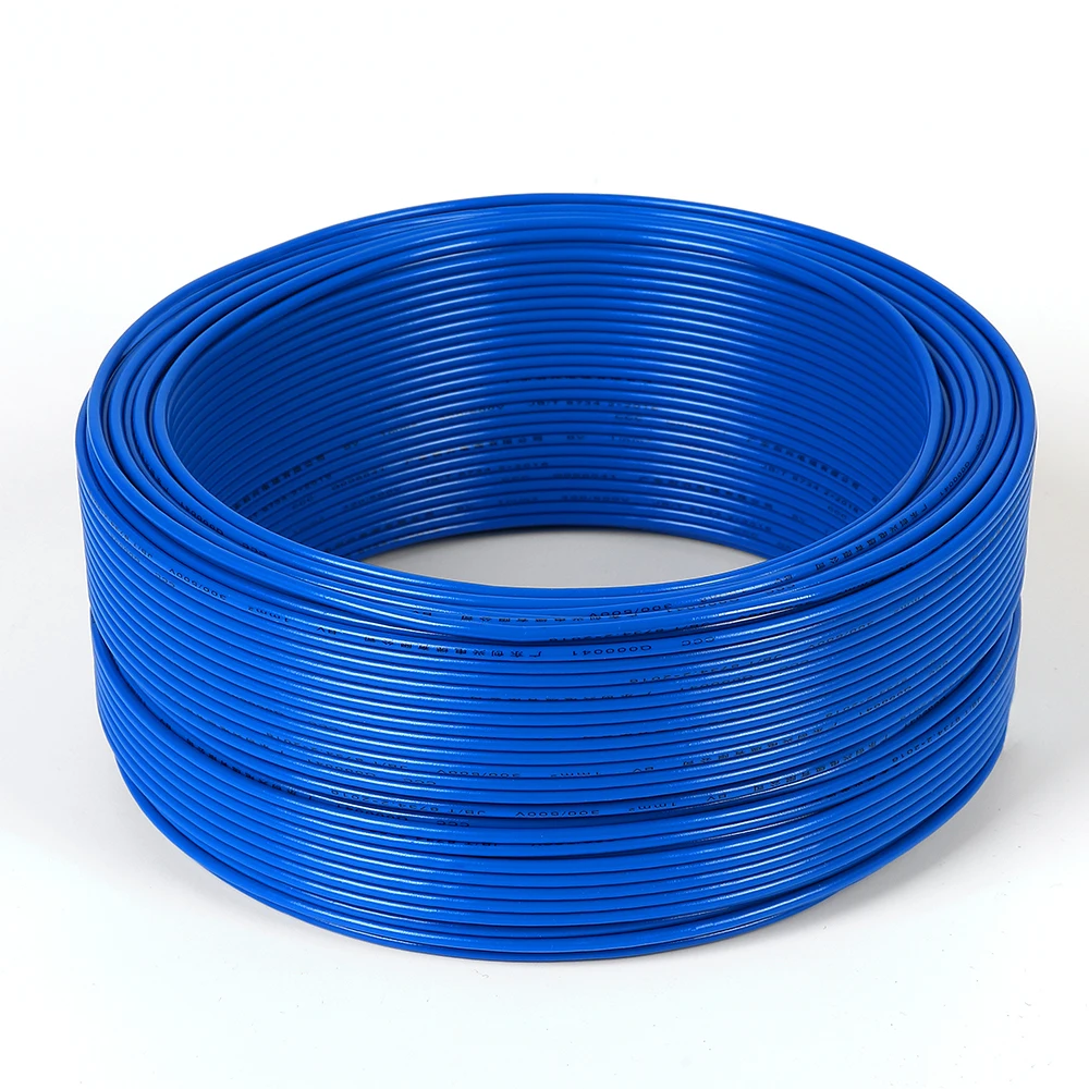 

5/10/20/50m BV Copper Wire 1~10mm2 (8AWG~18AWG) Single Core Single Stranded Hard Wire PVC High 70°C Car Light Lighting LED