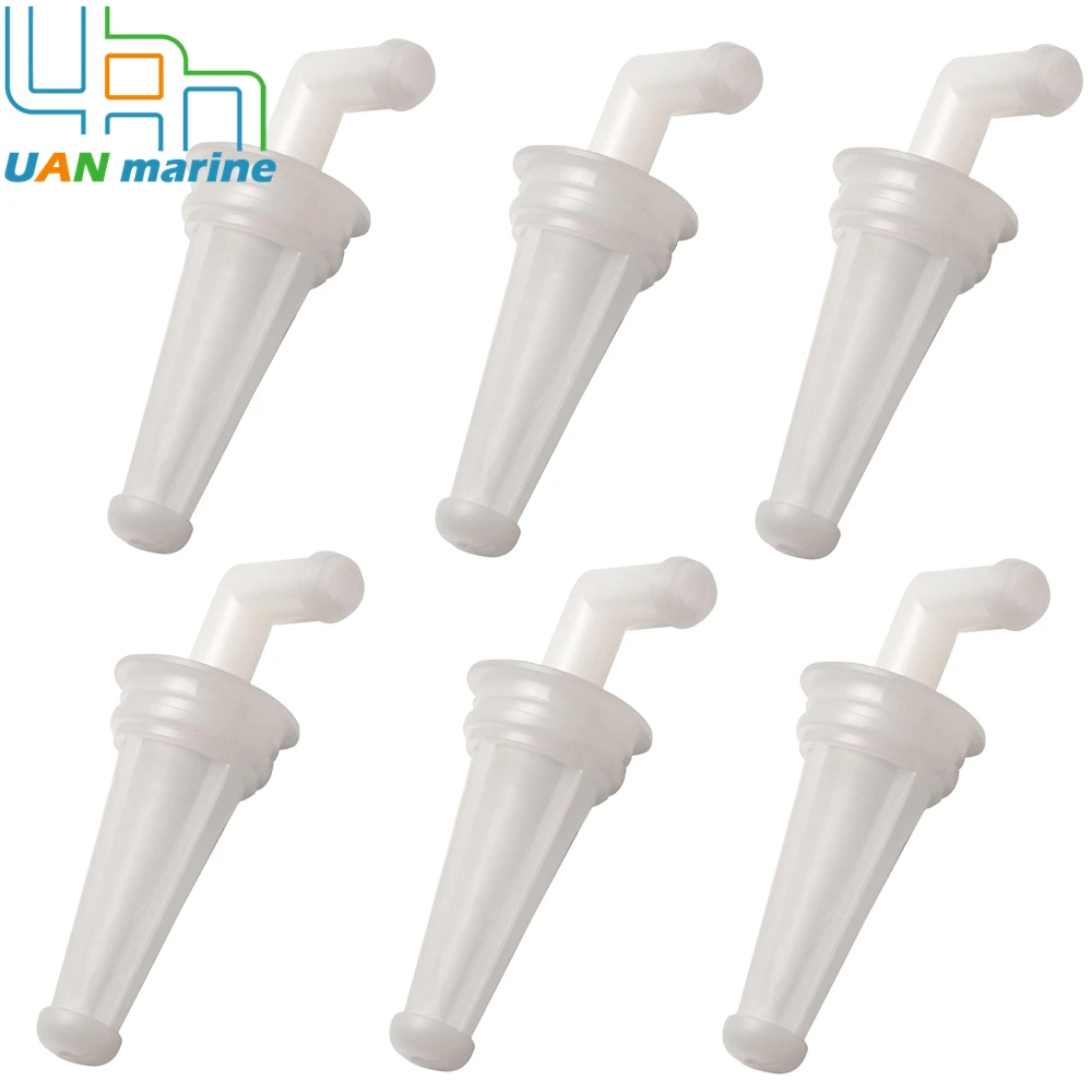 6 шт. топливный фильтр в сборе для evinгруб Джонсон Прохладный 90HP 100HP-175 HP V4 V6 433190 0433190