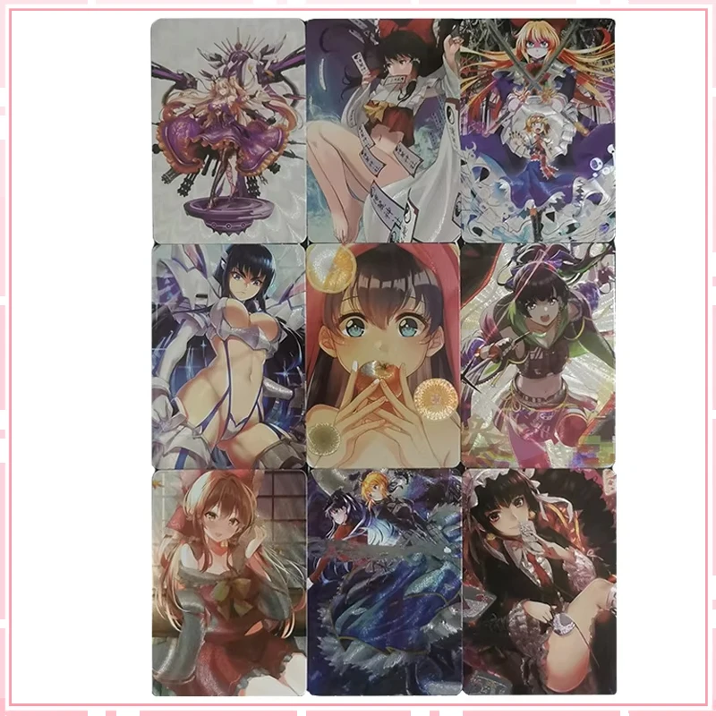 В наличии 9 шт./компл. Hakurei Reimu Higurashi Kagome Tohsaka Rin Altria Pendragon сексуальные аниме девушки