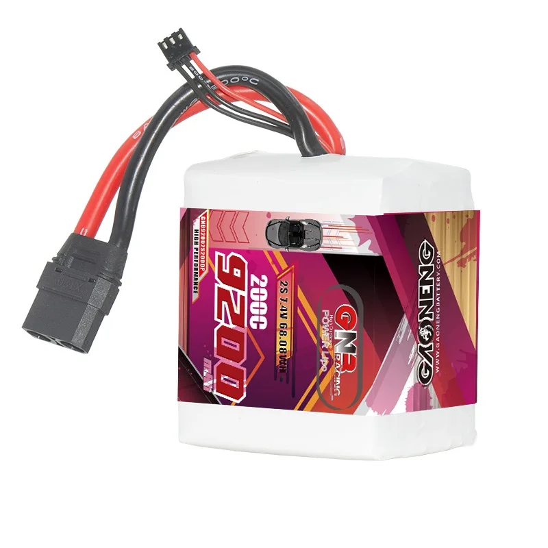 

GNB Высокая мощность 9200mAh 2S 7,4 V 200C Drag Racing ускоренный гоночный RC CarBate ry
