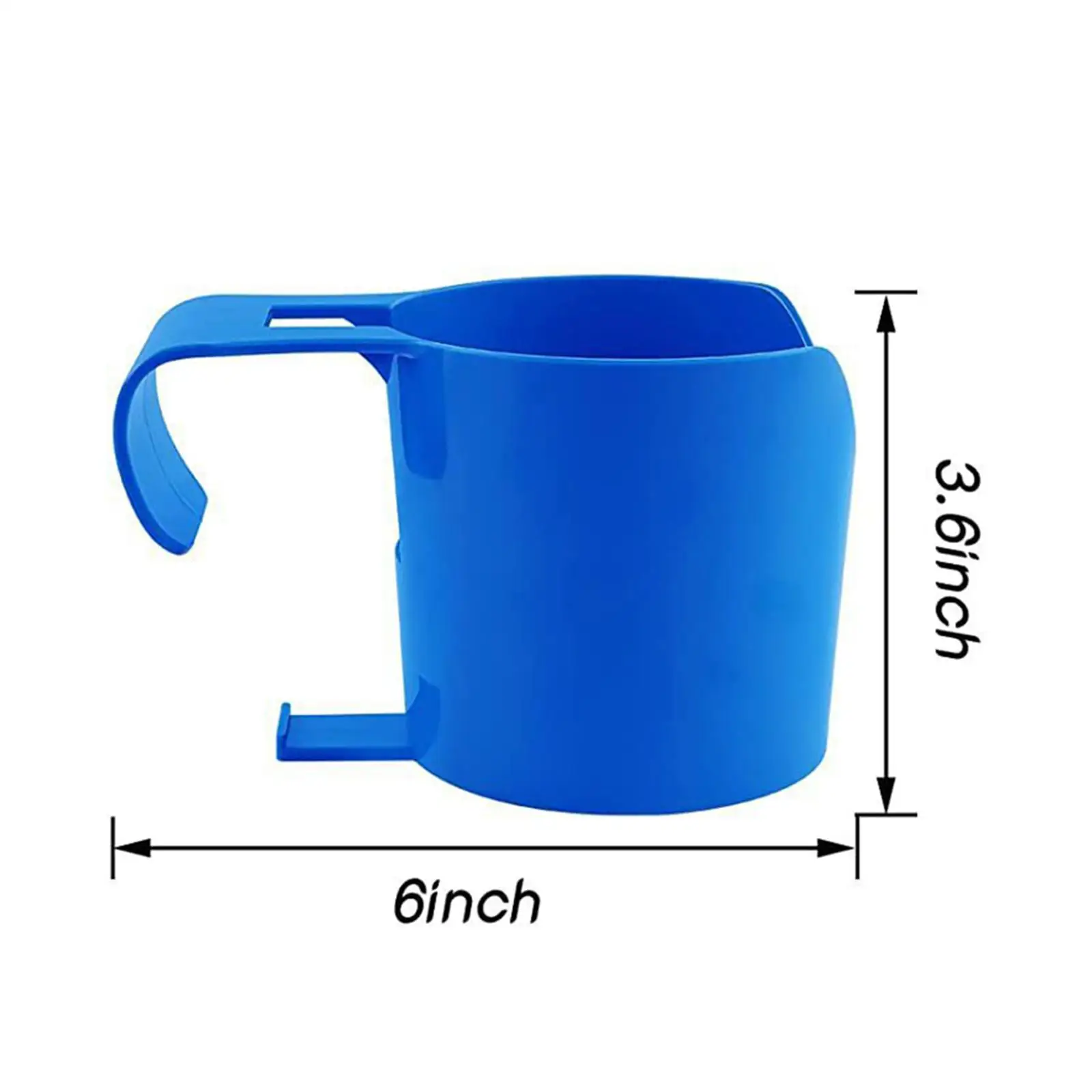 

4x Poolside Cup Holders Shelf Multifunctional Pool Drink Holder for above Ground Swimming Pool for Beverage Swimming Pool Side
