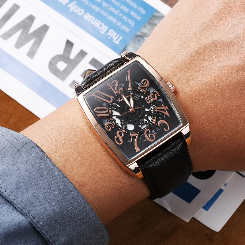 Часы наручные Pagani Мужские кварцевые швейцарский бренд роскошные модные