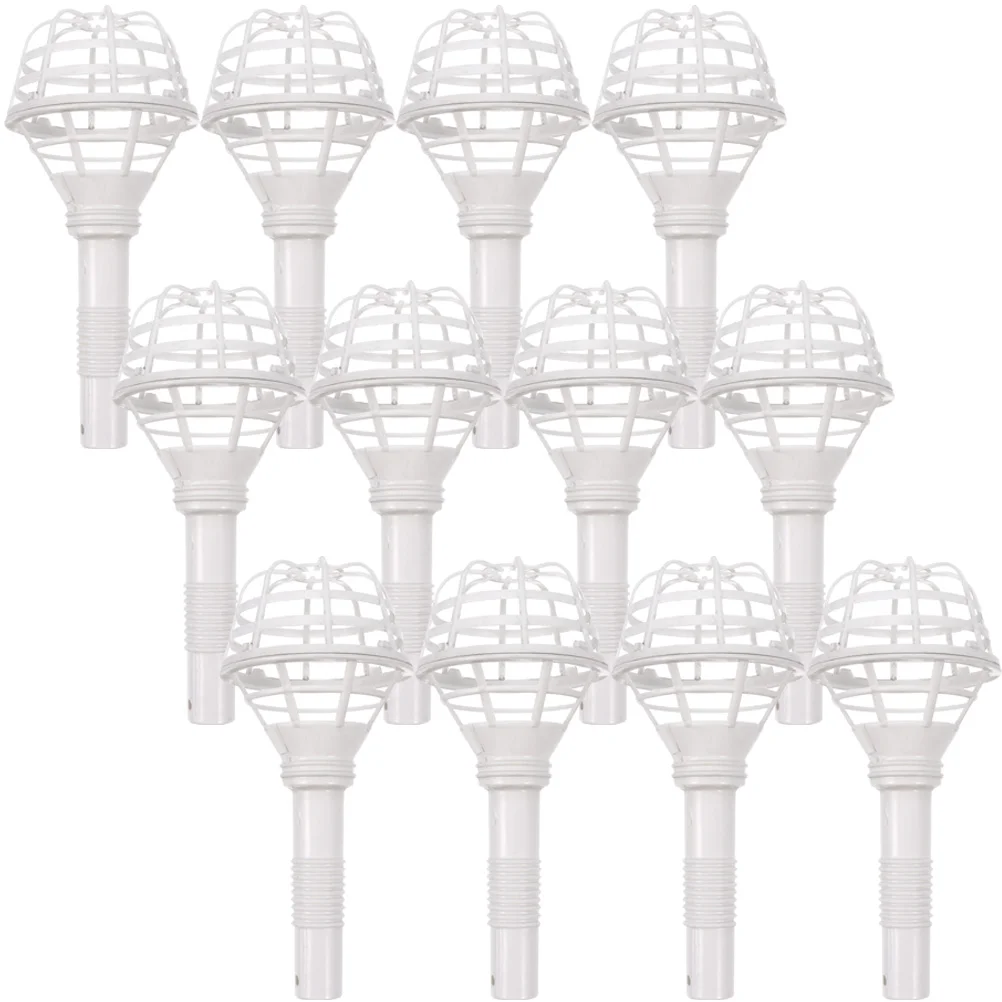 

12 Pcs Wedding Bouquets Wedding Flower Holder Artificial Flower Cage Bouquet Display Stand Bouquet Display Holder