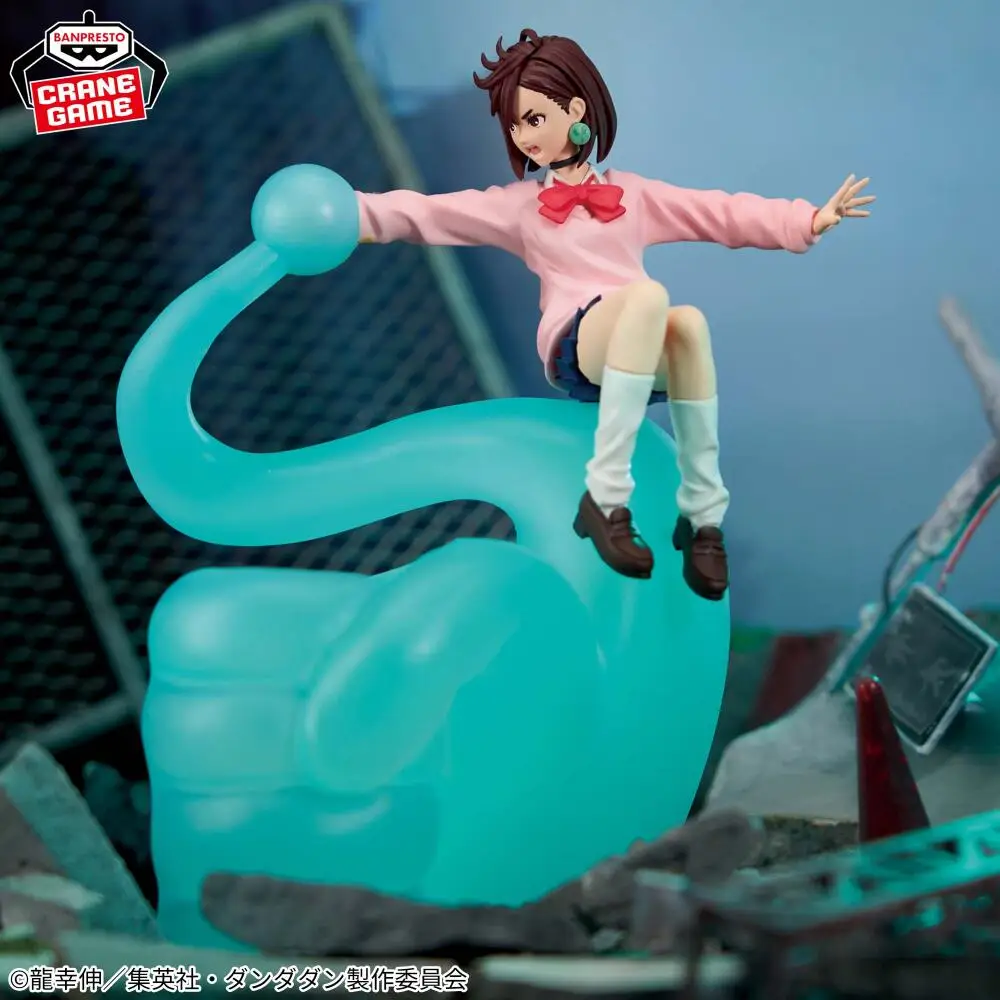 Фото В наличии Оригинальная фигурка Banpresto FigLife Dandadan Momo, модель аниме-персонажа, игрушка №3