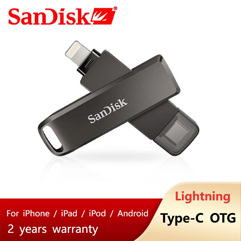 SanDisk металлический USB-флеш-накопитель 64 ГБ 128 256 |