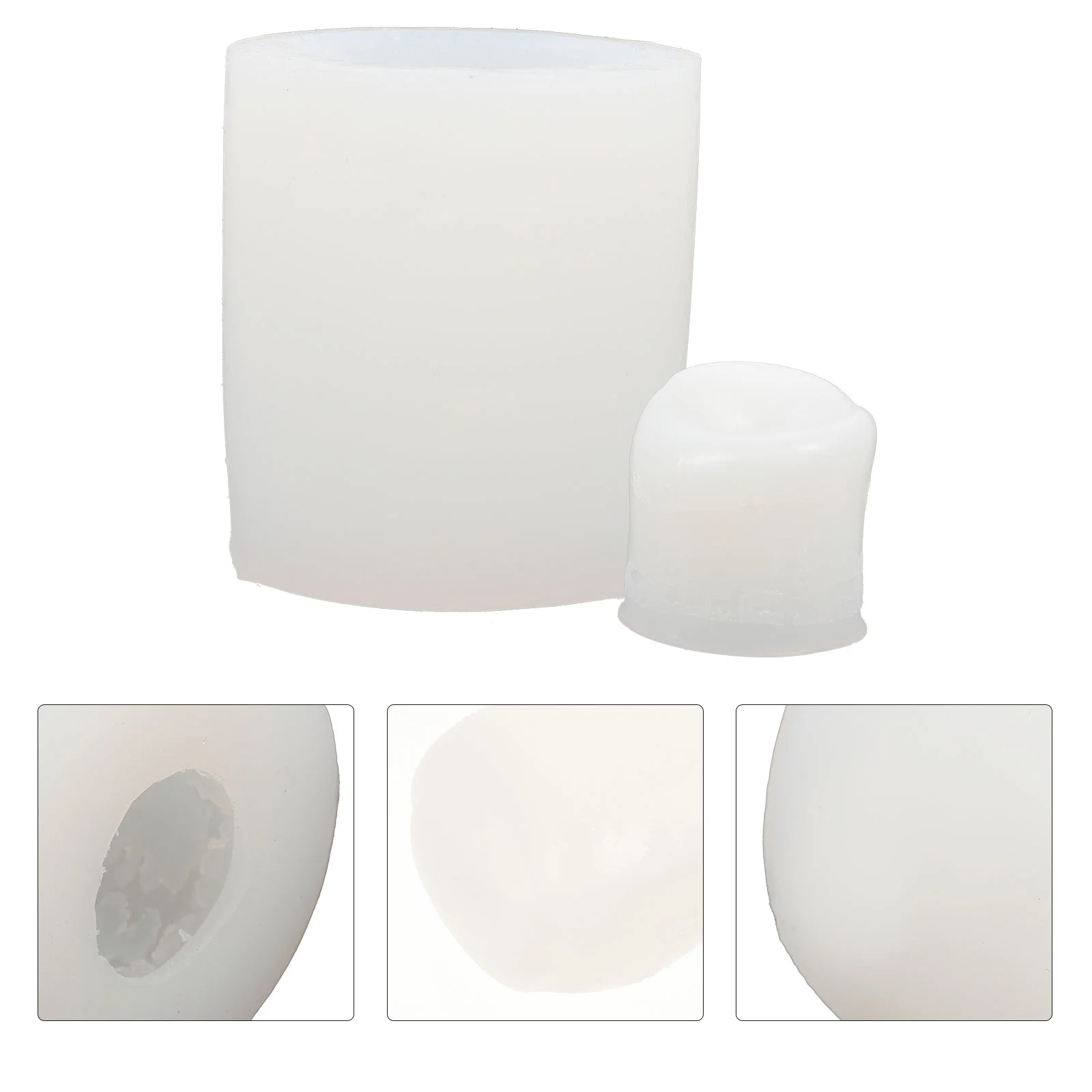 

Handmade Mold Silicone Christmas Making Molds Wax Scented DIY Candles Cake
