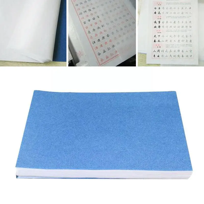 100 sheet/set Translucent Tracing Paper Writing Copying Drawing Calligraphy Sheet Scrapbook Paper Stationery Craft 27*19cm Z7J2