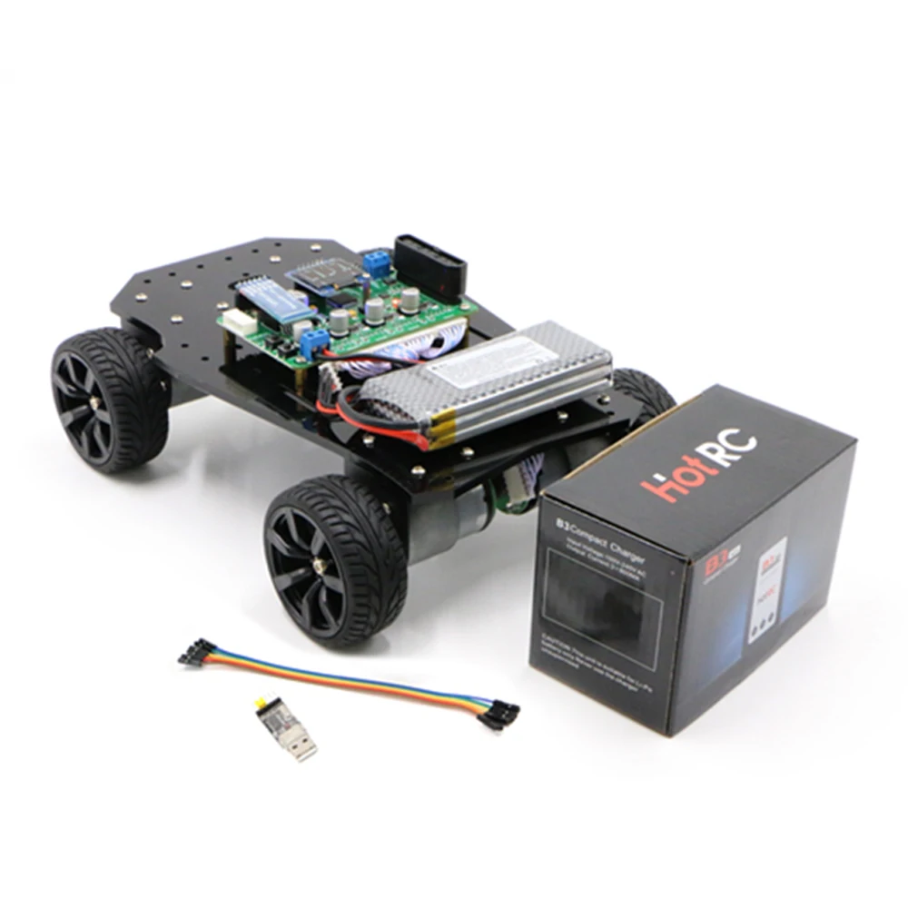 

Line Tracking IR Control Obstacle Avoidance wireless Arduinos Robot Smart Car Programmable Robot Wireless Remote Control