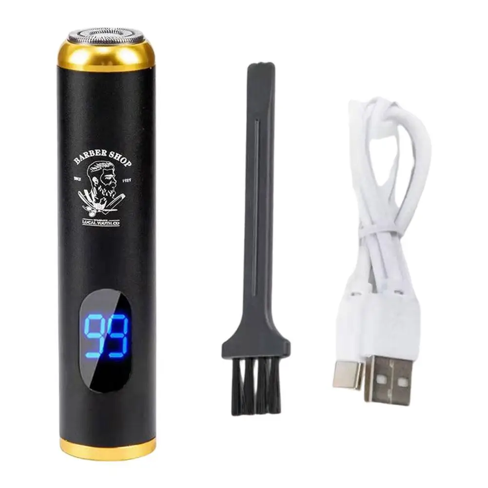 Mini Electric Shaver Beard Razor Pocket Size Waterproof Trimmer Rechargeable Men Machine |