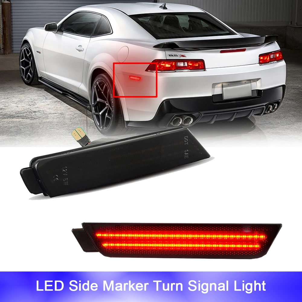 Фонари заднего бампера для Chevrolet Camaro 2010-2015 поворотники на машину шевроле