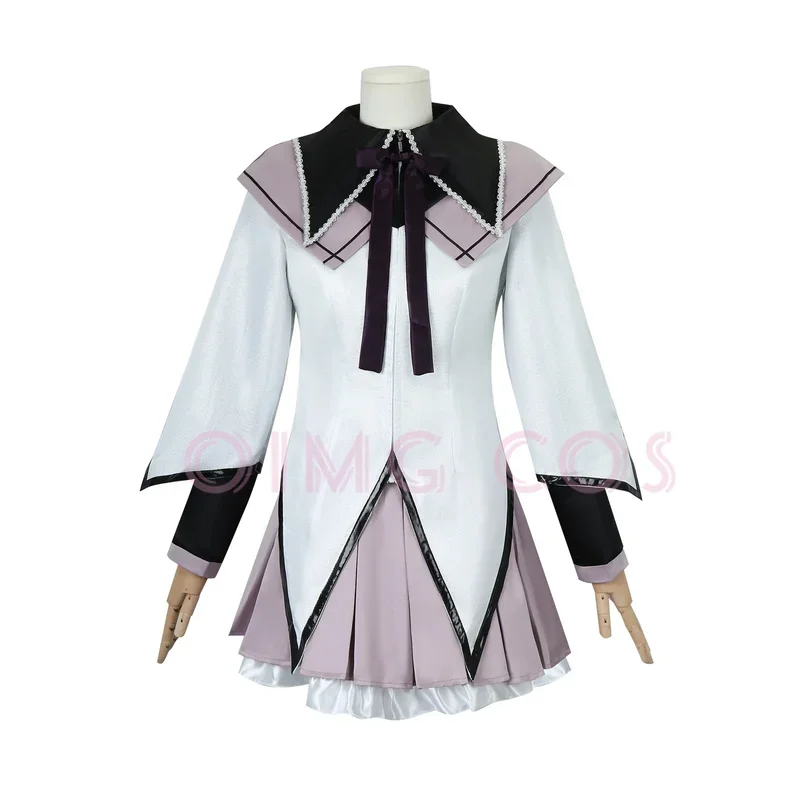 Puella Magi Madoka Magica Akemi Homura костюмы для косплея аниме платье