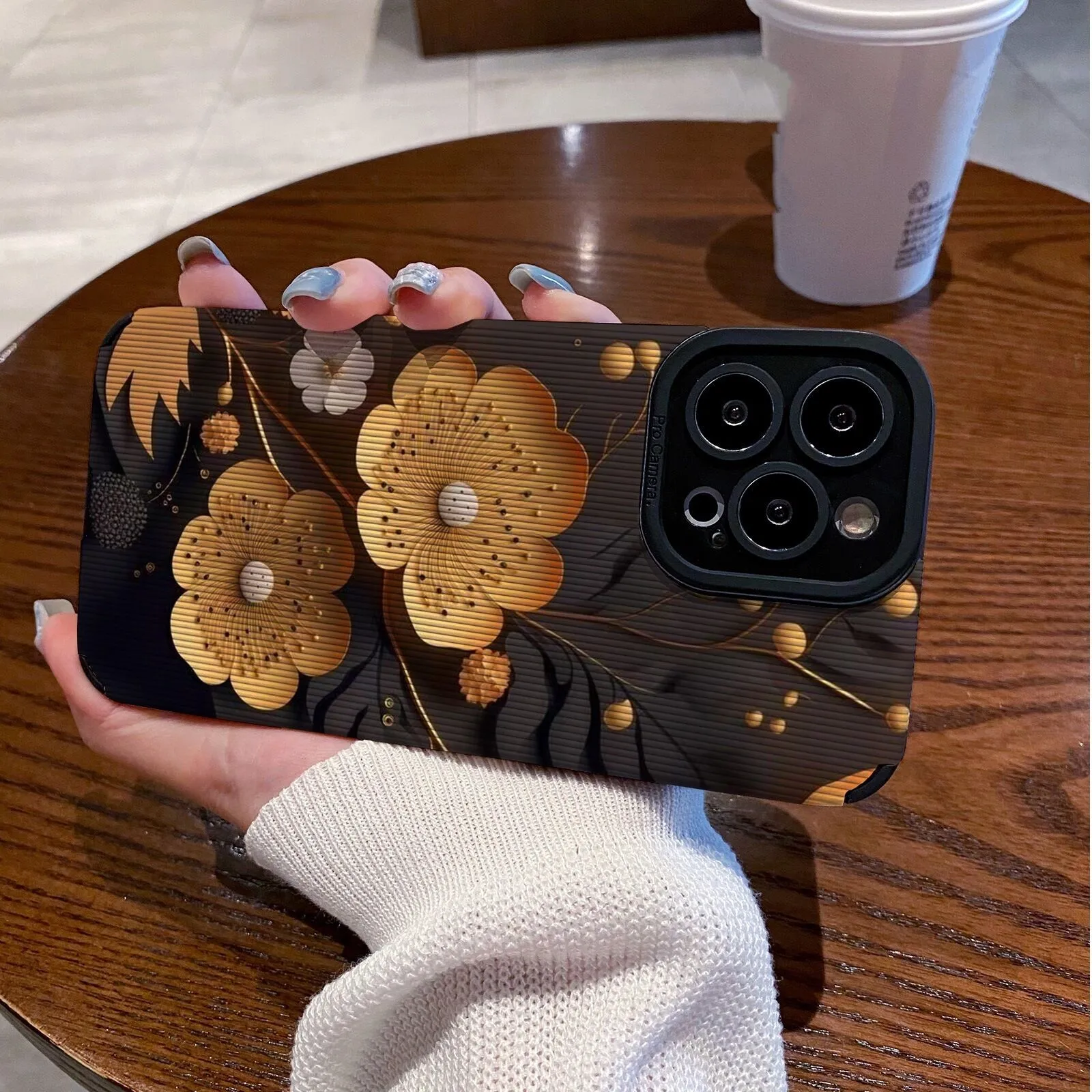 matte phone case for iphone 14 13 pro max 11 12 mini shockproof back cover for iphone xr xs x se 2 8 plus Flowers leopard print