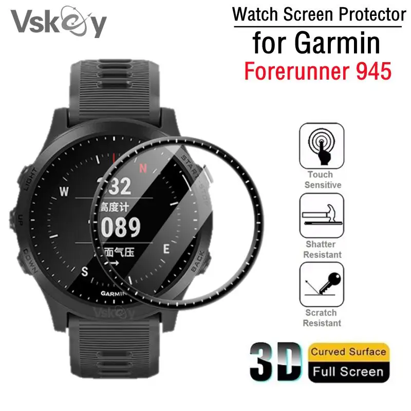 

Мягкая защитная 3d-пленка для смарт-часов Garmin Forerunner 945, 10 шт., защитная пленка с полным покрытием (без закаленного стекла)