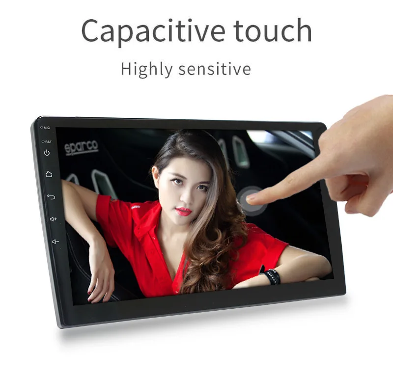 

Auto Electronics 9 inch Car Radio dvd player Stereo 2 din mp3 mp5 10.1 inch for rang rover yetes cc3 prius30