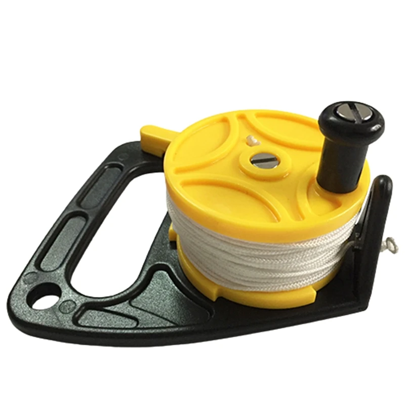 

Compact Scuba Dive Reel Kayak Anchor With Thumb Stopper For Safety Underwater Diving Snorkeling