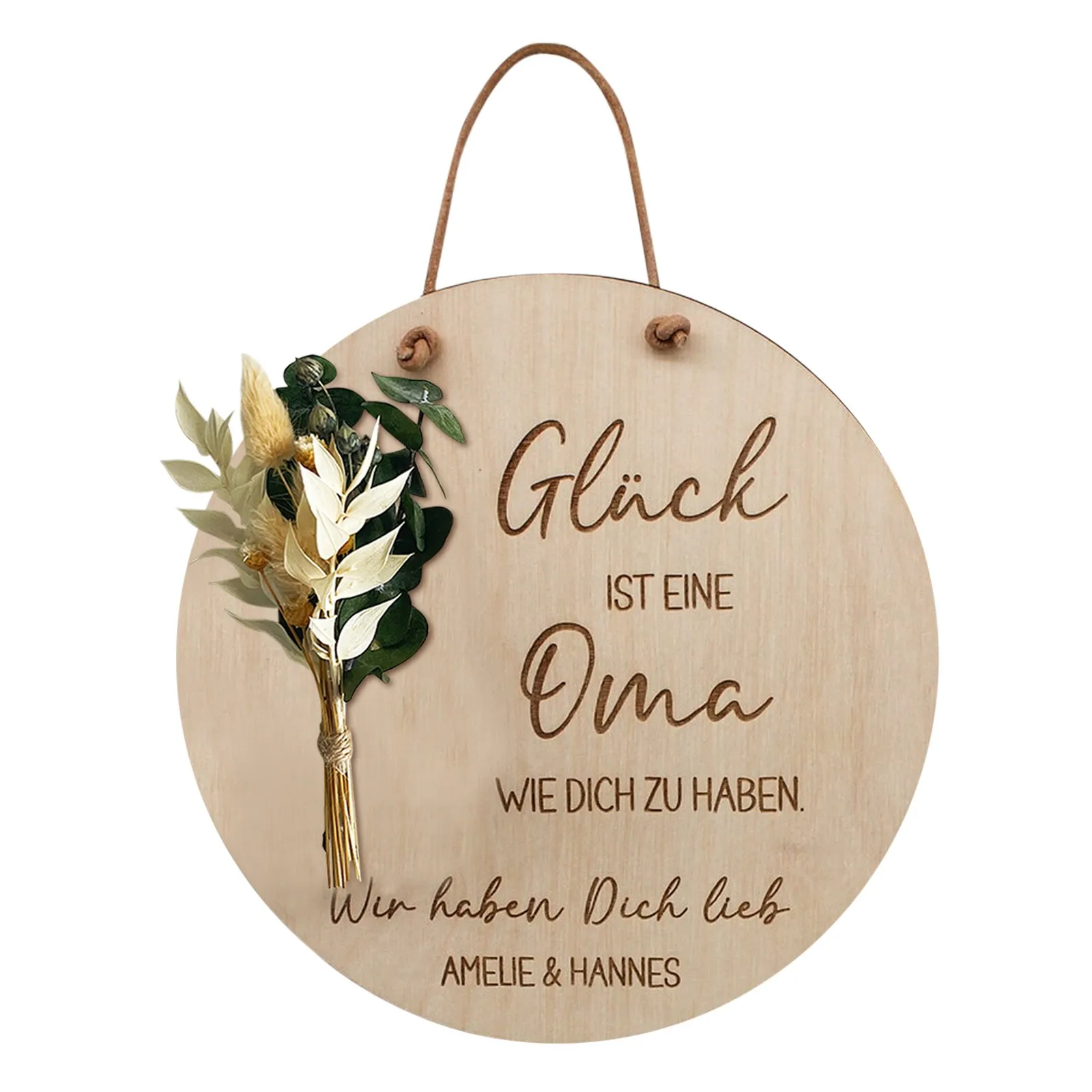 

Цветы с сушеными идеями, искусственное деревянное украшение, открытка для матери, подарок на день матери, подвесная деревянная дверь бабушк...