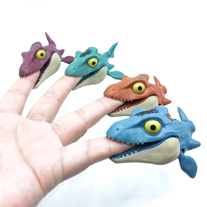 Игрушки-Динозавры юрского периода Mossaurus интерактивные игрушки-фиджеты синего