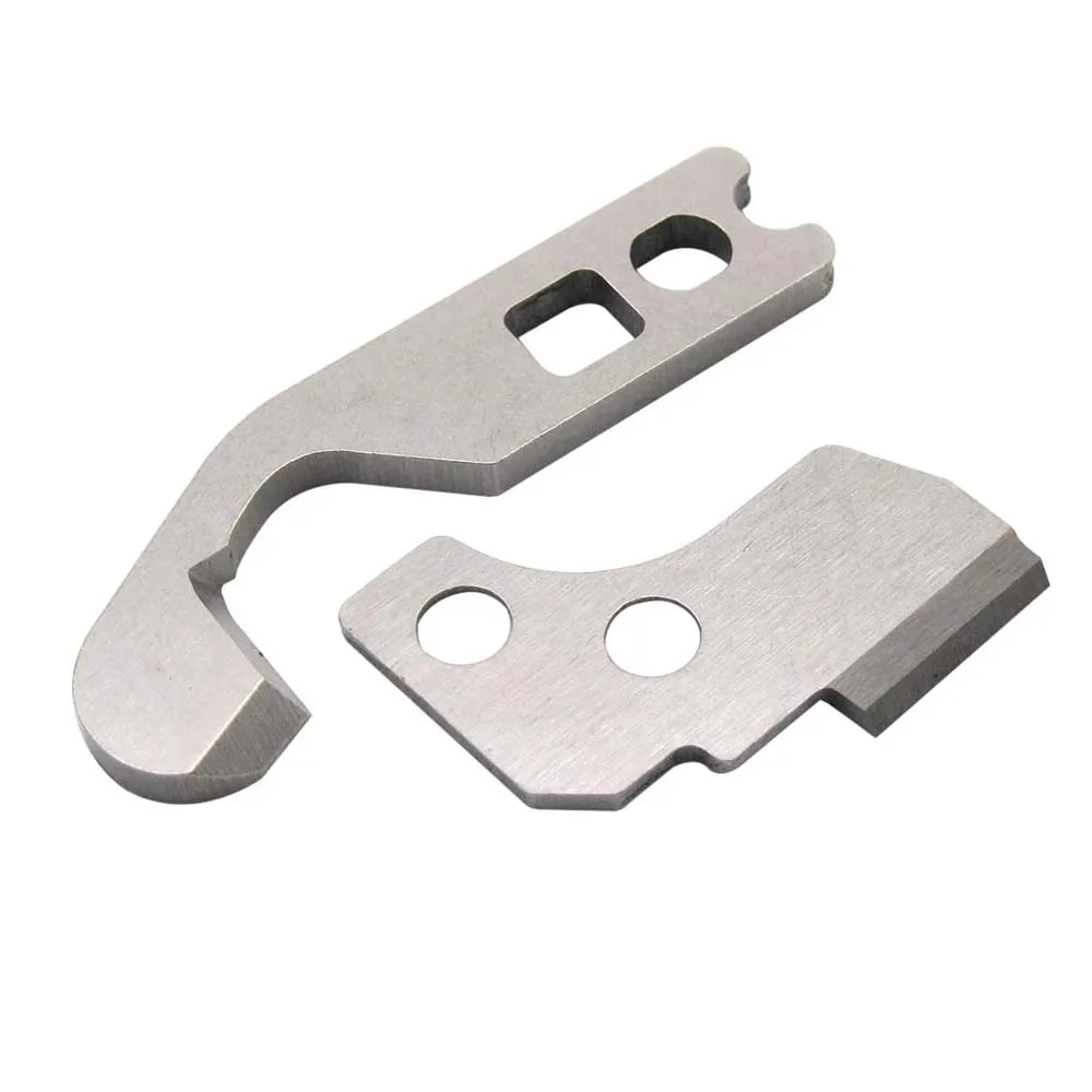 1 комплект #788127007 + 788013009 верхний и нижний нож для Janome 8002DX 9102D 9200D 9300DX DM234 204D Elna 664 Kenmore 385,16622 166777 +