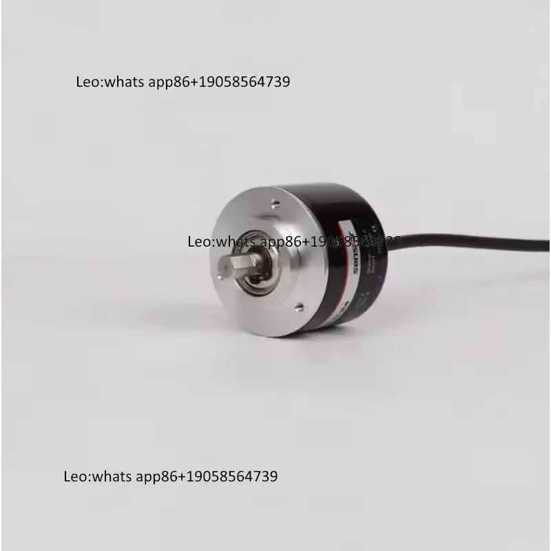 Фото Инкрементальный поворотный энкодер GLS50H 1200PPR 5V с драйвером линейного выхода ABZ, 3-фазный сигнал, цельный вал, внешний диаметр 50 мм, диаметр штока 8 мм, пыле- и маслозащищенный №2